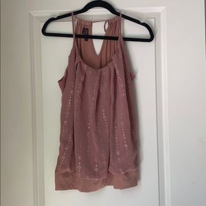NWOT Maurices Pink Tank Top Blouse